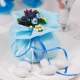 Sac et sachets drages bleu : mariage baptme  (lot ... : illustration