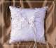Coussin alliances Mariage ( Papillon ) Ivoire ou Blanc : illustration