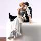 Figurine mariage couple amoureux : illustration