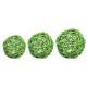 9 boules rotin diamètre assortis vert anis Décoration ... : illustration