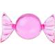 Botes Contenant  Drages Bonbon Rose Fuchsia  : illustration