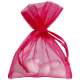 Sachet  Drages Organdi Fushia (lot de 10) : illustration