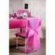 Housses de Chaise Mariage Fuchsia avec Noeud x 8 : illustration