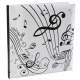 Livre d'or Mariage Thme Musique  : illustration