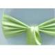 Noeud de chaise mariage satin vert anis : illustration