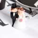 Figurine mariage Mr et Mrs sujet mariage : illustration