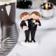 Figurine Mariage Couple de Maris Mr et Mr  : illustration