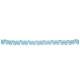 Guirlande turquoise motif papillons Dco salle : illustration