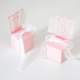 Boite a dragee mariage chaises rose marque place (lot ... : illustration