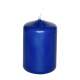 Dco mariage bougie dcorative cylindrique bleu marine : illustration