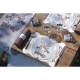 6 sets de table Pirate bleu pastel : illustration