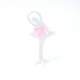 Statuette ballerine en bois et tulle  : illustration