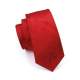 Cravate Rouge Boutons de Manchette Pochette : illustration
