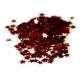 Confettis de table toile rouge 30 g : illustration