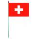 Drapeau Suisse en plastique : illustration