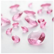 Diamants de Table Rose 10 mm Déco Mariage (lot de 500)