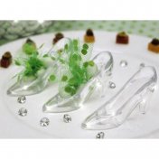 Boites à dragées souliers escarpins de cendrillon ( lot de 6 ) 