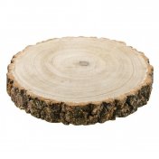 Rondin de bois naturel ( diam  24-28cm )