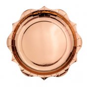 Assiettes rose gold métallisé 23cm (lot de 8) 