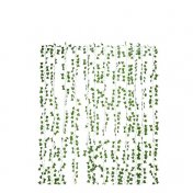 10 guirlandes feuilles de lierre vertes 2.10m