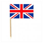 144 mini drapeaux Grande-Bretagne