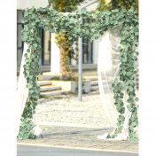Guirlande deucalyptus artificiels verts 185 cm