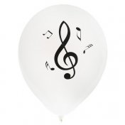 Ballons Mariage Clé de Sol Thème Musique