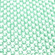 100 strass diamants auto-collant rond 4 mm vert 