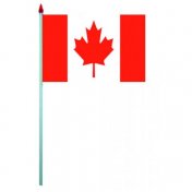 Drapeau Canada en plastique
