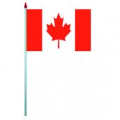 Drapeau Canada en plastique